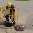 Manhole Guard Rails