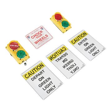 Traffic System Stop & Go Set, 24V,Led - Shippers Mall P/N: DTS-5-LED-24DC Traffic System Stop & Go Set, 24V,Led