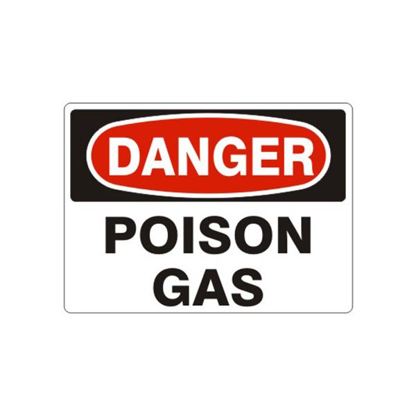 Danger: Poison Gas sign - D-601014
