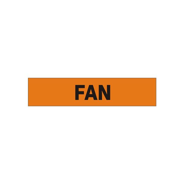 Fan - Pipe Marker sign - EP-FAN-EC
