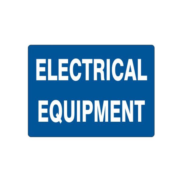 Electrical Equipment sign - G-160414