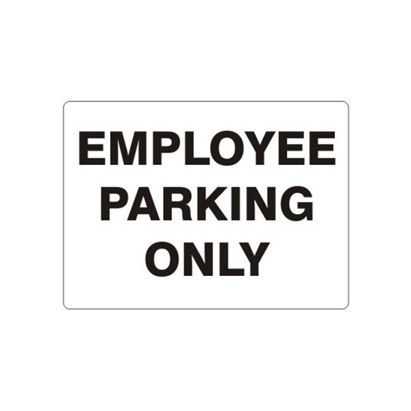 Employee Parking Only sign - G-165214