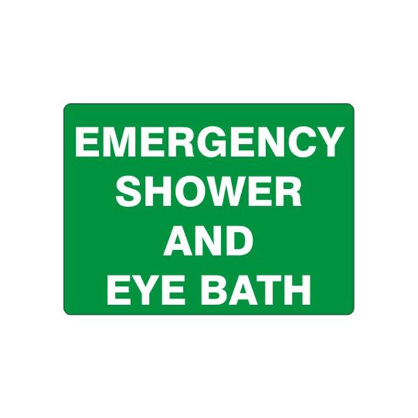 Emergency Shower And Eye Bath sign - G-264514