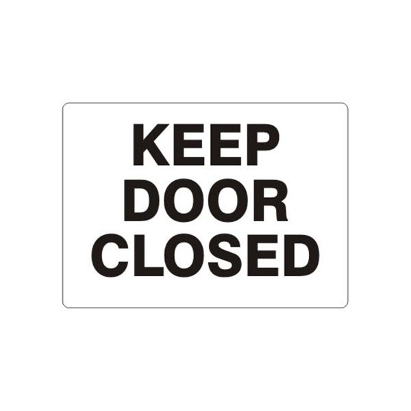 Keep Door Closed sign - G-420214