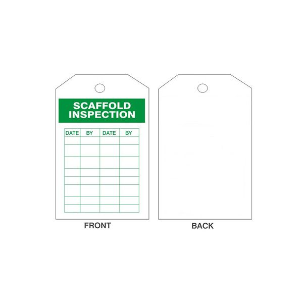 Scaffold Inspection Tags - LT-422
