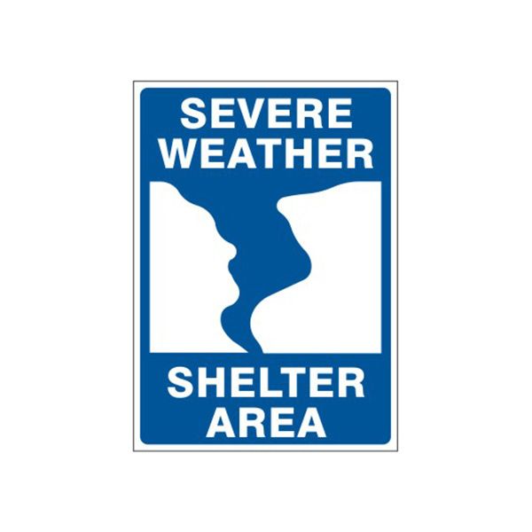 Severe Weather Shelter Area Tornado Picto - G-990023
