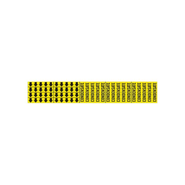 Condensate - Pipe Marker With Arrows sign - P-030-F