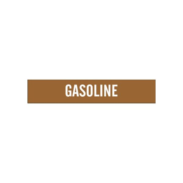 Gasoline - Pipe Marker sign - P-319-A