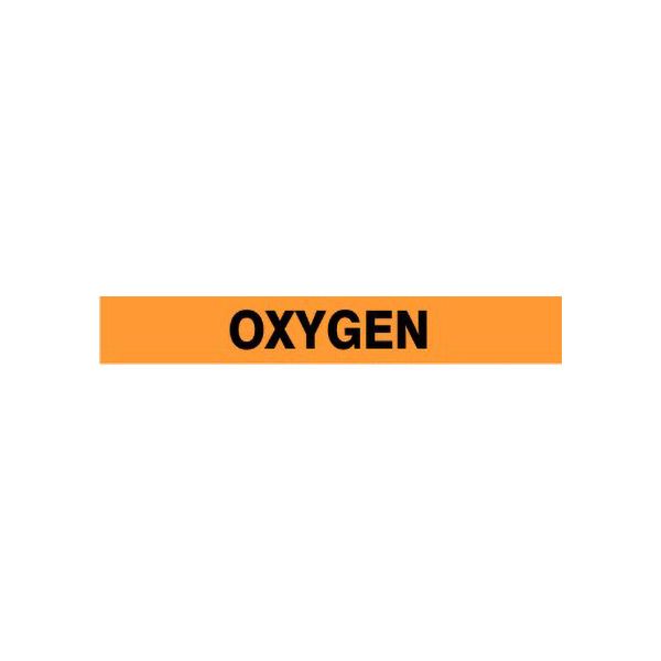 Oxygen - Pipe Marker sign - P-326-A