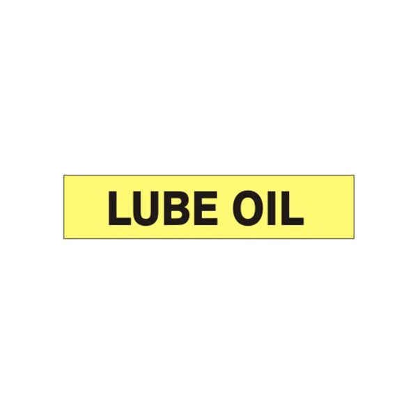 Lube Oil – Pipe Marker - P-094-A