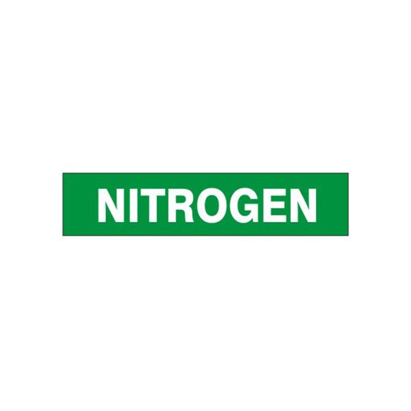 Nitrogen - Pipe Marker sign - P-102-A