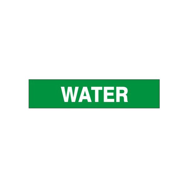 Water - Pipe Marker sign - P-169-A