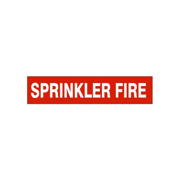Sprinkler Fire – Pipe Marker - P-200-A