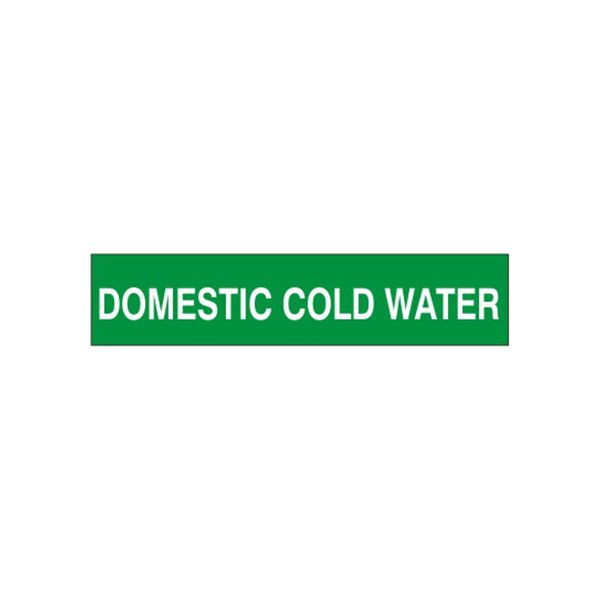Domestic Cold Water – Pipe Marker - P-903-A
