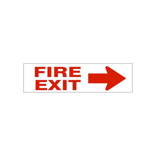 Fire Exit Right Arrow sign - PD-1619