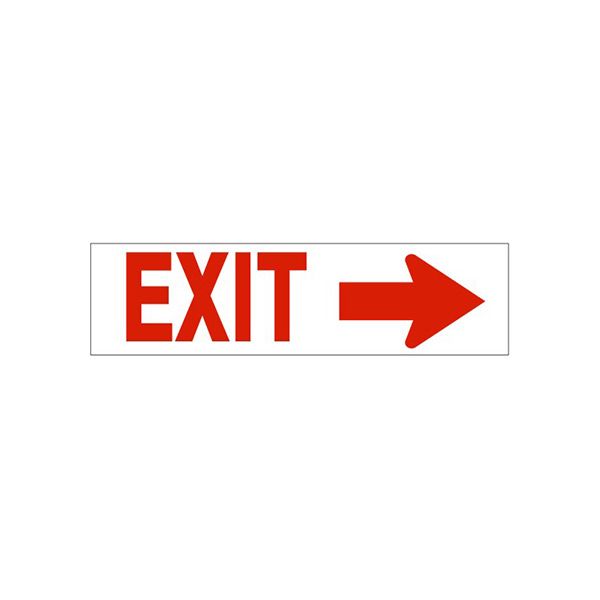 Exit Sign With Right Arrow sign - PD-1686