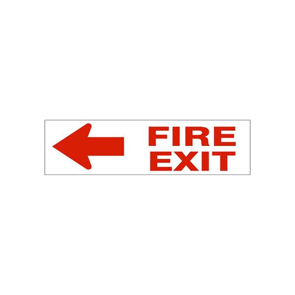 Fire Exit Left Arrow sign - PD-2622