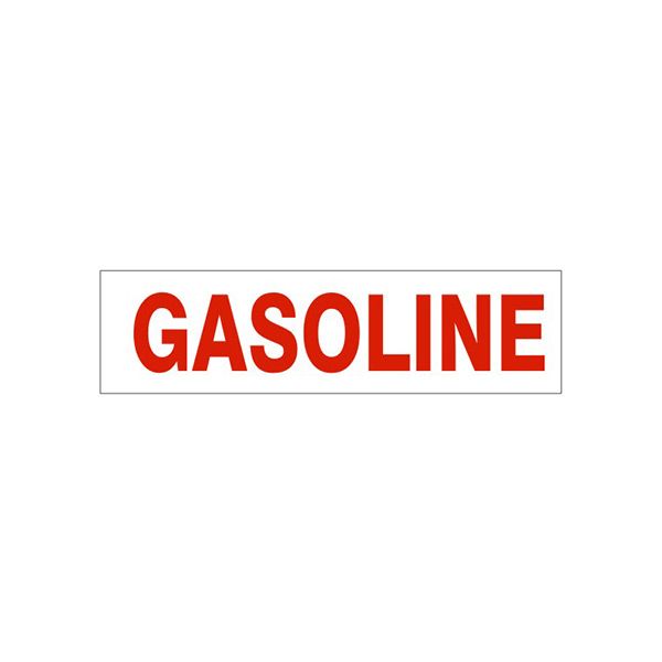 Gasoline Pressure Sensitive Decal - PD-3605