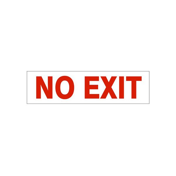 No Exit sign - PD-4732