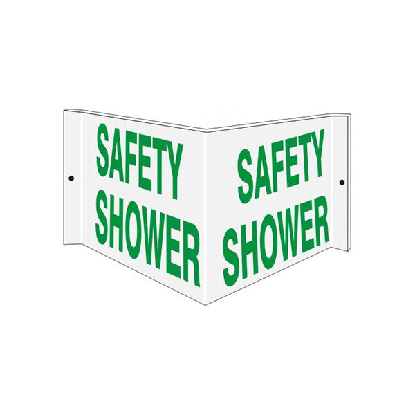 Three dimensional Safety Shower - Projecting Wall sign - PWS-9