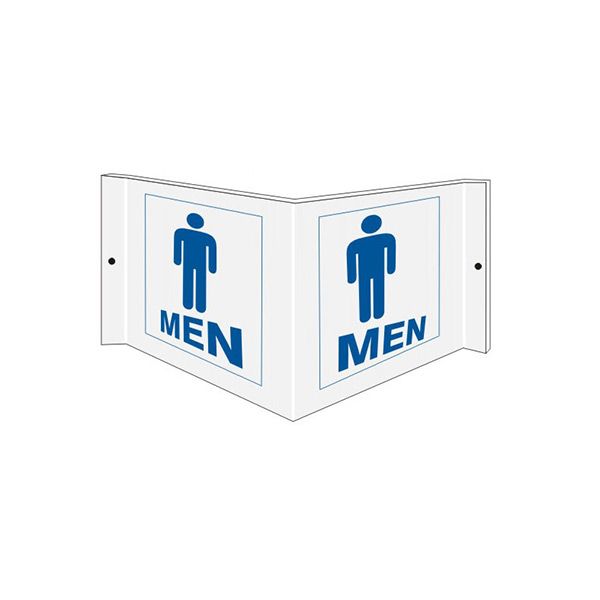 Three dimensional Men With Symbol - Projecting Wall sign - PWS-7