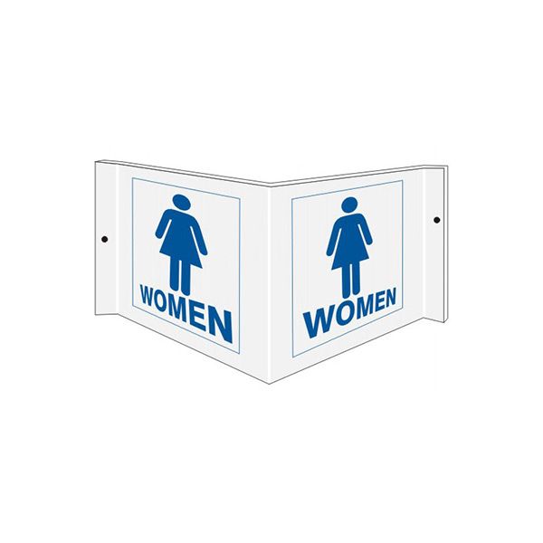 Three dimensional Women With Symbol - Projecting Wall Sign sign - PWS-10