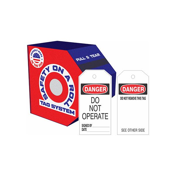 Danger Do Not Operate Tags - Back 1 - RT2-108-1