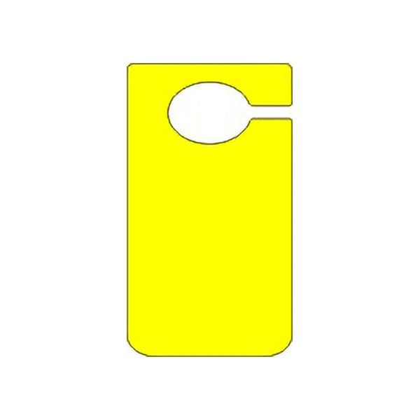 Door Knob Hanger Blank, Tagboard, 5X3