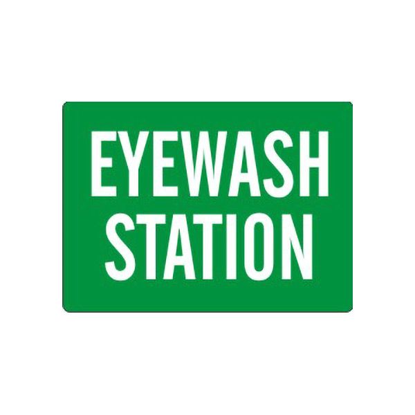 Eye Wash Station sign, Aluminum (.040), 14X20