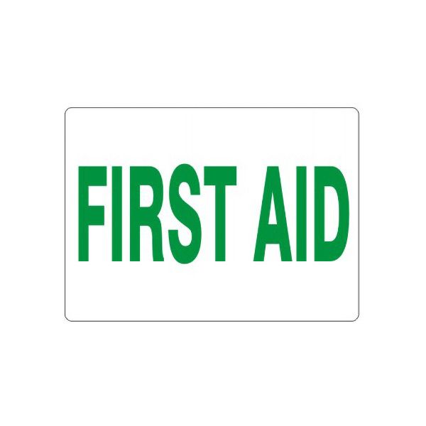 First Aid, Plastic (.040), 10X14
