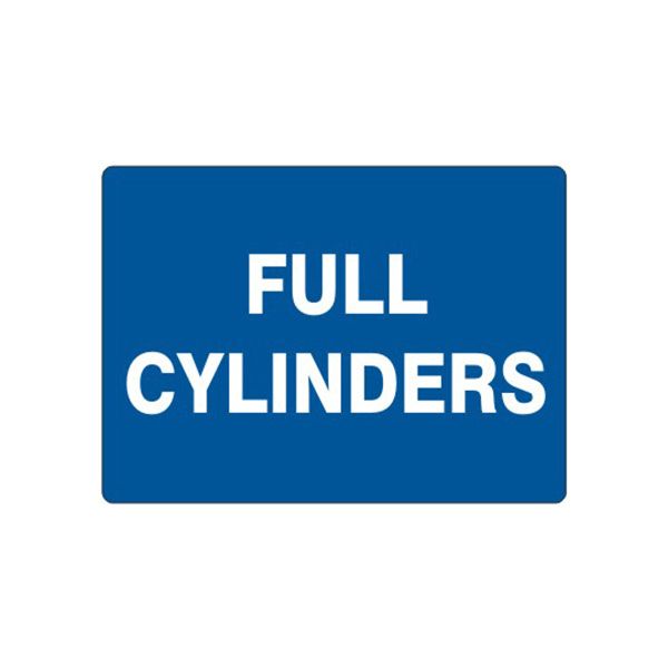 Full Cylinders sign, Aluminum (.040), 14X20