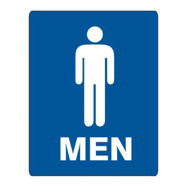 Men Men Picto, Plastic (.040), 14X20