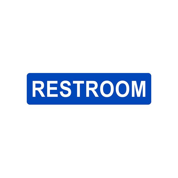 Restroom, Plastic (.040), 4X20