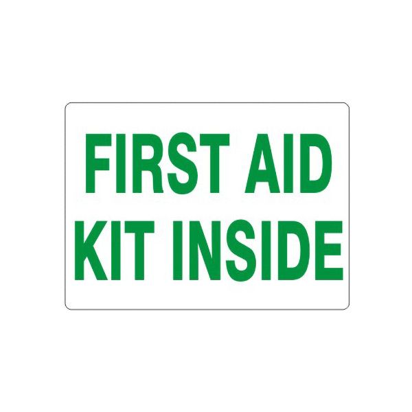 First Aid Kit Inside, Plastic (.040), 7X10