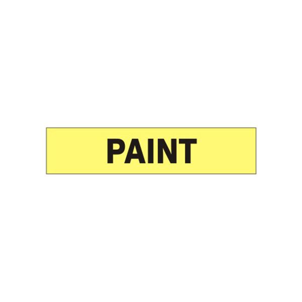Paint - Pipe Marker sign, Adhesive Vinyl, 3X24