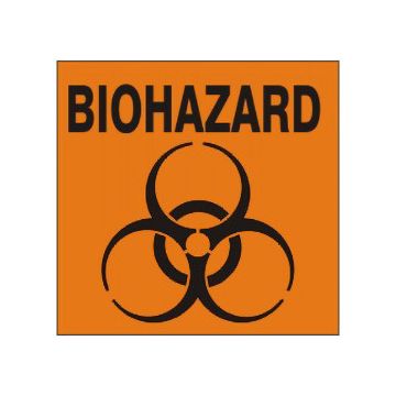 Biohazard Biohazard Symbol sign - VSL-38 Biohazard Biohazard Symbol sign, Adhesive Vinyl, 3X3
