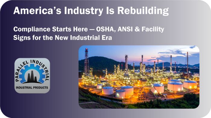 Rebuilding American Industry — The New Standard in Safety and Communication Rebuilding American Industry — The New Standard in Safety and Communication